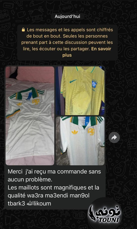 Avis client WhatsApp