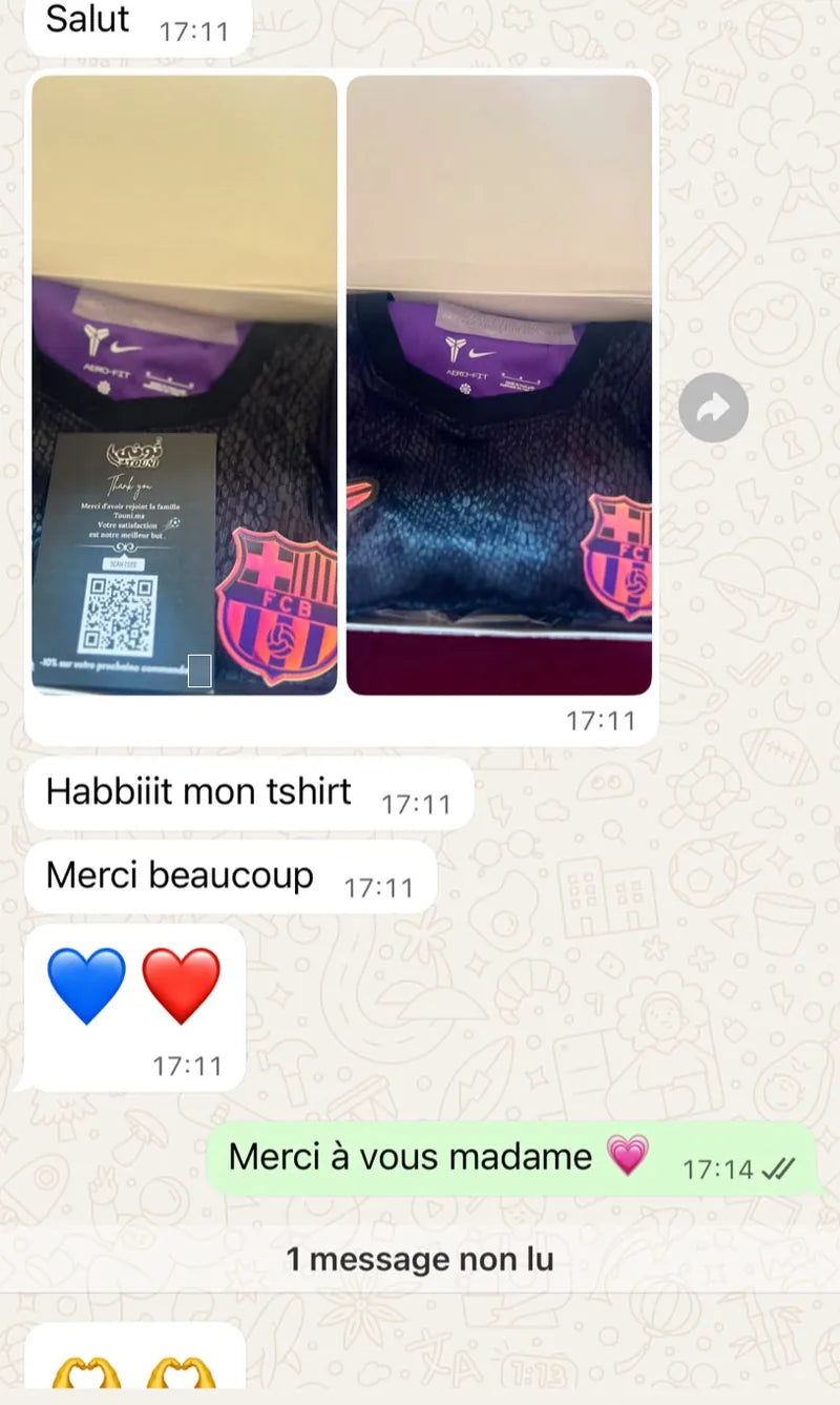 Avis client WhatsApp