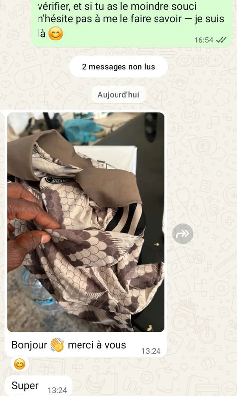 Avis client WhatsApp