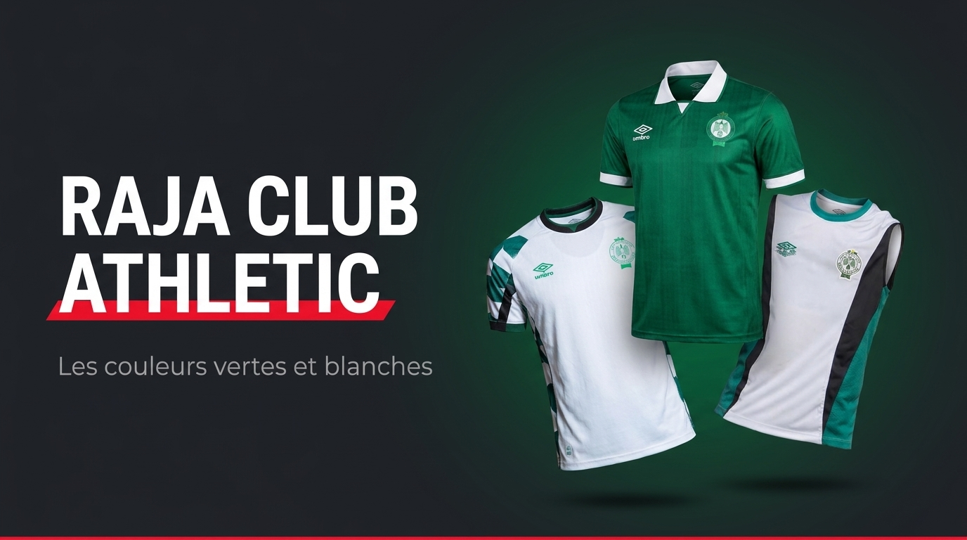 Maillots Raja Club Athletic 2025/26 | touni.ma – Touni.ma