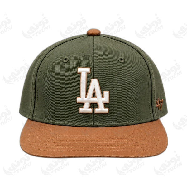 Casquette LA Dodgers – Olive & Marron