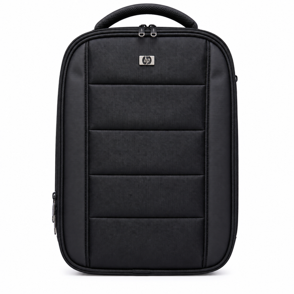 Sac à Dos PC Compartimenté Matelassé - Noir