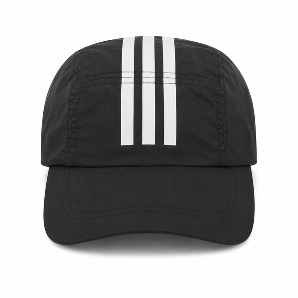 Casquette Running 3 Bandes - Noir