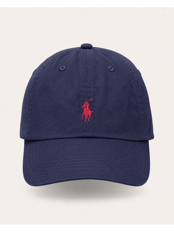 Casquette Polo Ralph Lauren – Bleu Marine Poney Rouge