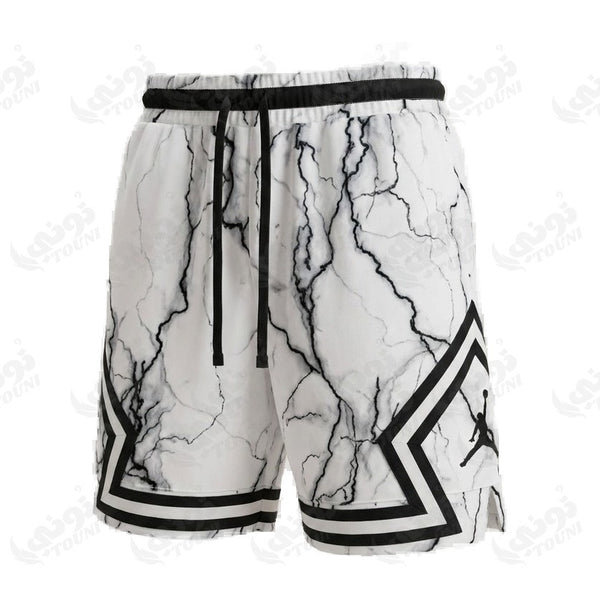 Short Jordan Diamond Éclairs Blanc