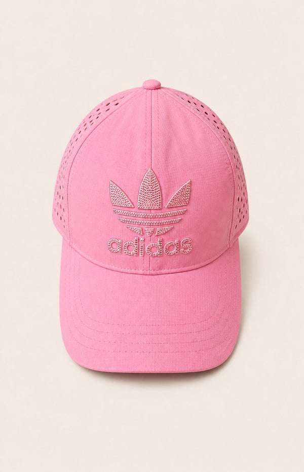 Casquette Rose Crystal – Trefoil Edition