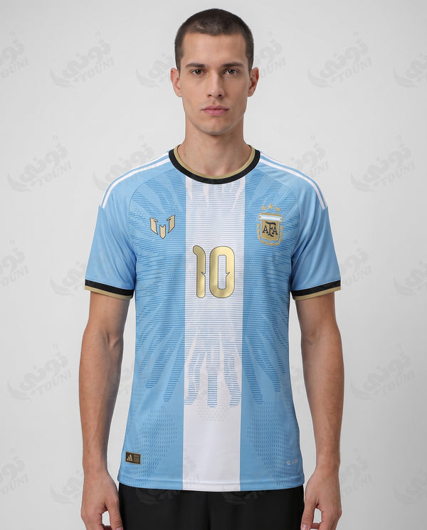 Maillot Argentine Domicile 2026-2027 — Messi 10 porté
