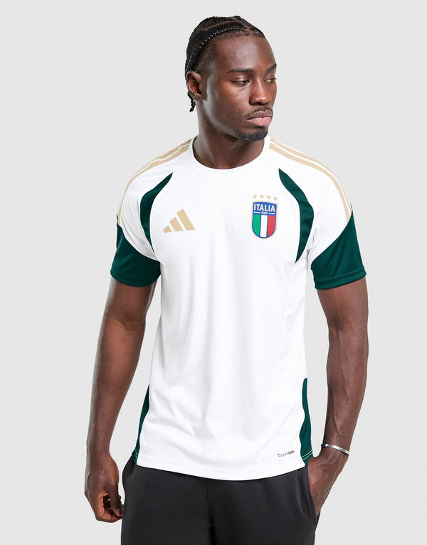 Italie - Maillot d'Entraînement Blanc & Vert