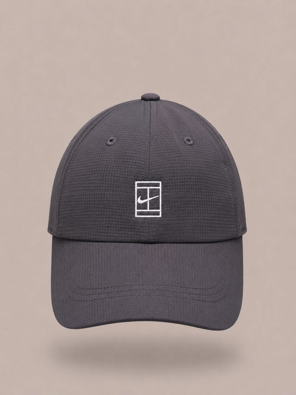 Casquette Court – Gris Anthracite