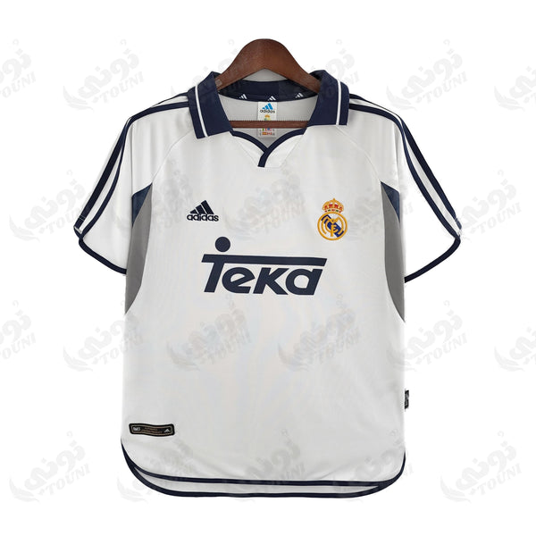 Real Madrid - Maillot Rétro Domicile 2000/01