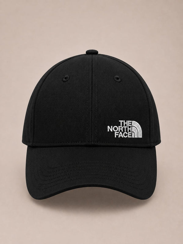 Casquette The North Face – Noir Logo Blanc Côté