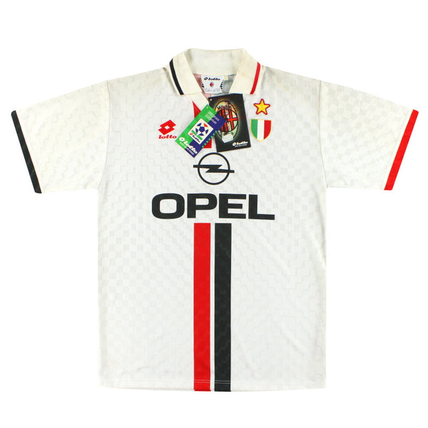 Maillot extérieur Lotto de l'AC Milan 1996-97