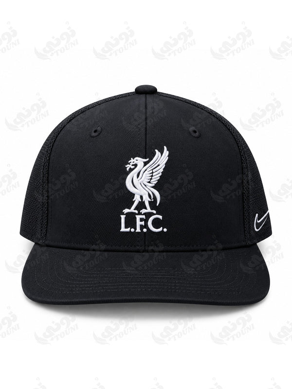 Casquette Liverpool FC – Noir Logo Blanc