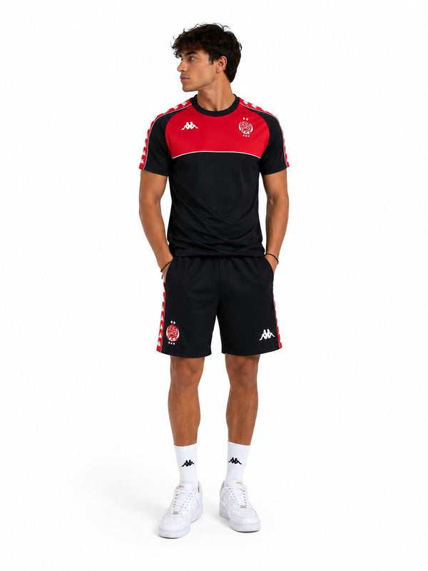 Wydad AC - Kit Maillot + Short Kappa Noir 2024/25