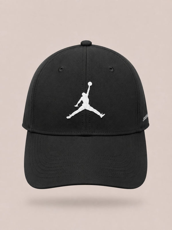 Casquette Jordan Jumpman – Noir Logo Blanc