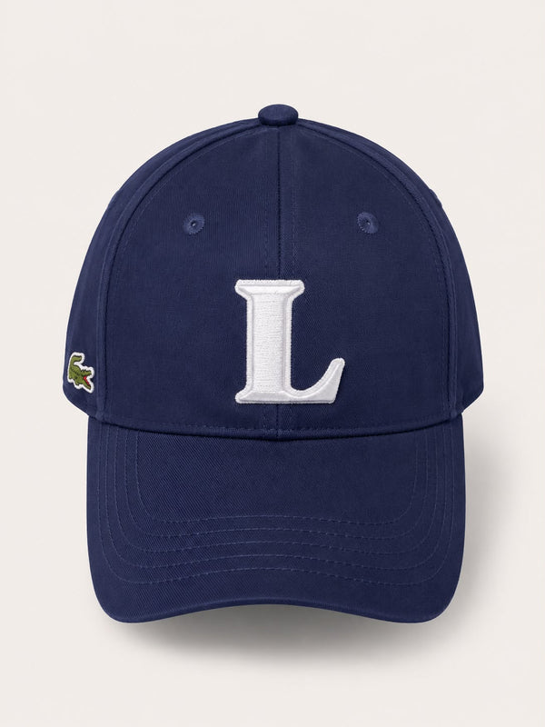 Casquette Lacoste – Bleu Marine Lettre L