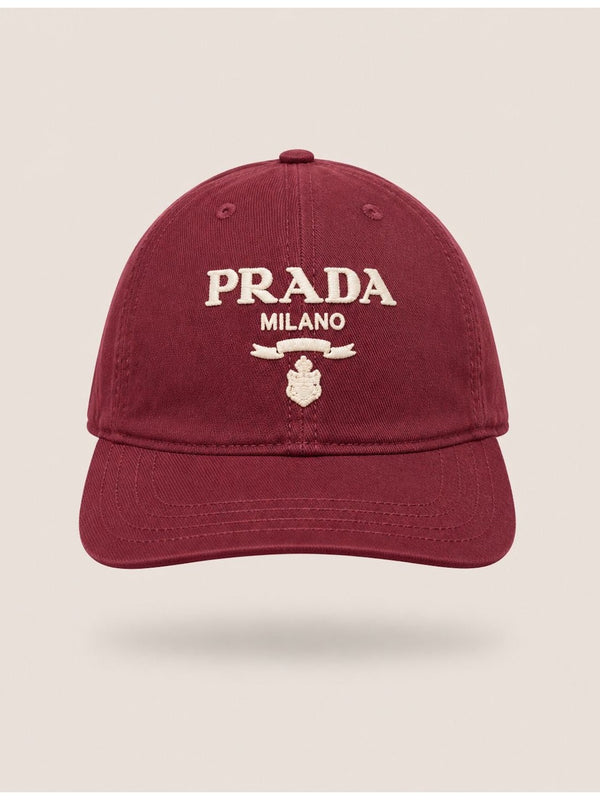 Casquette Prada Milano – Bordeaux Crest Edition