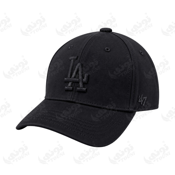 Casquette LA Dodgers – Noir – sur fond blanc