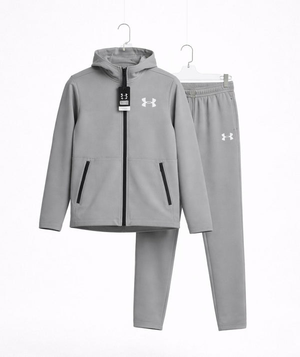 Under Armour - Survêtement Gris Clair Confort Absolu