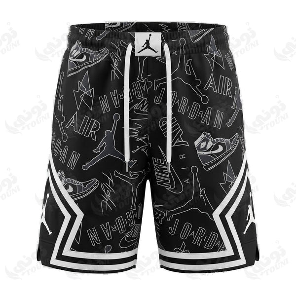 Short Jordan Diamond Sketch Noir