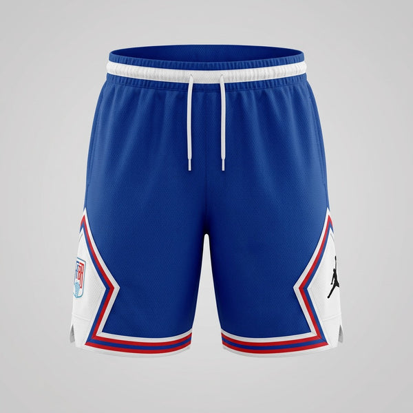 Short Jordan x France Basket Diamond Bleu Roi