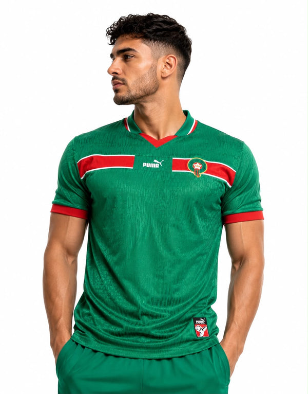 Maillot Maroc Domicile - Porté