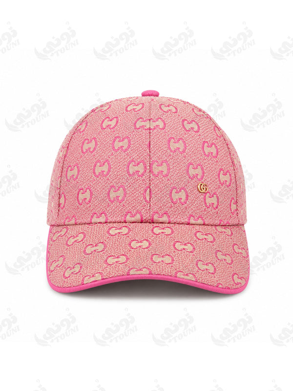 Casquette Monogramme - Rose