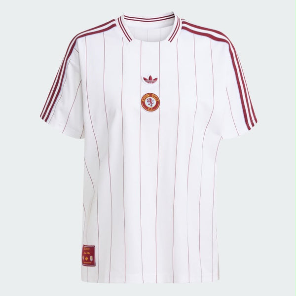 Aston Villa - Maillot Terrace Icons Blanc & Bordeaux