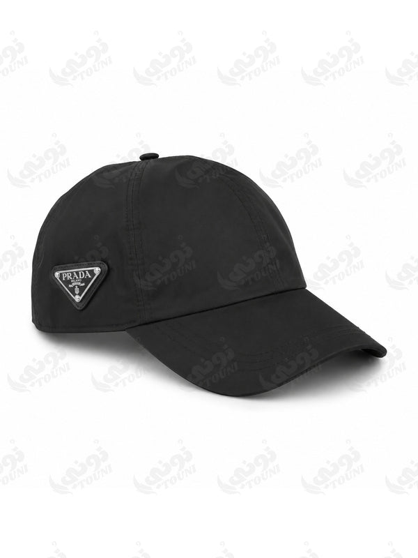 Casquette Nylon Plaque - Noir