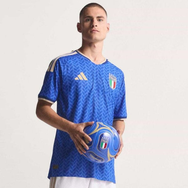 Italie - Maillot Domicile Coupe du Monde 2026 Manches Longues