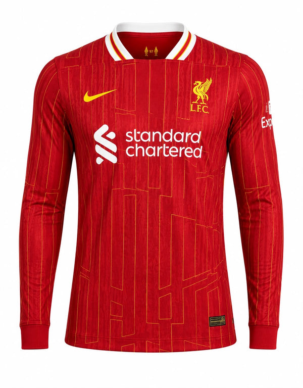 Liverpool - Maillot Domicile 2024/25 Manches Longues