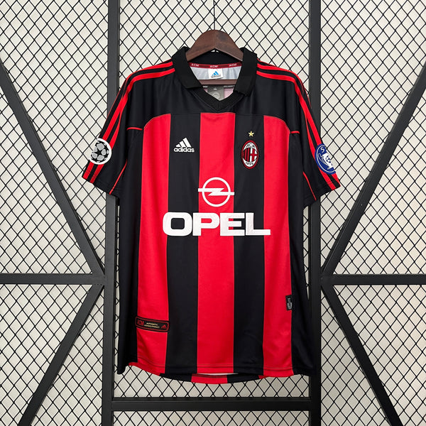 Maillot de football Milan AC domicile 2000/01