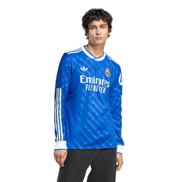 Real Madrid - Maillot Third 2025/26 Manches Longues Blanc