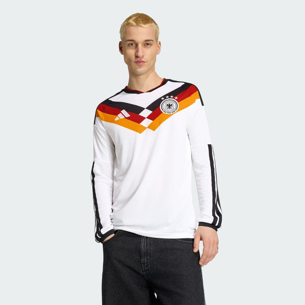 Maillot Domicile Allemagne 26 Manches Longues Blanc