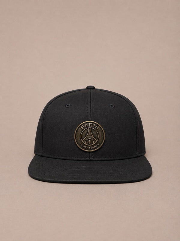 Casquette PSG Paris Saint-Germain – Black Metal Badge