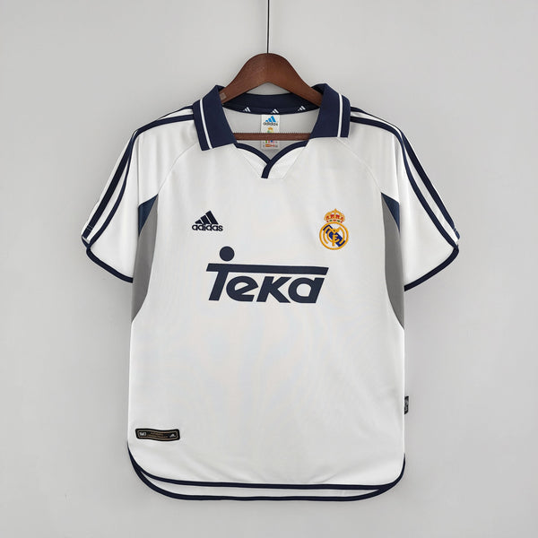 Maillot domicile rétro du Real Madrid 2000/2001