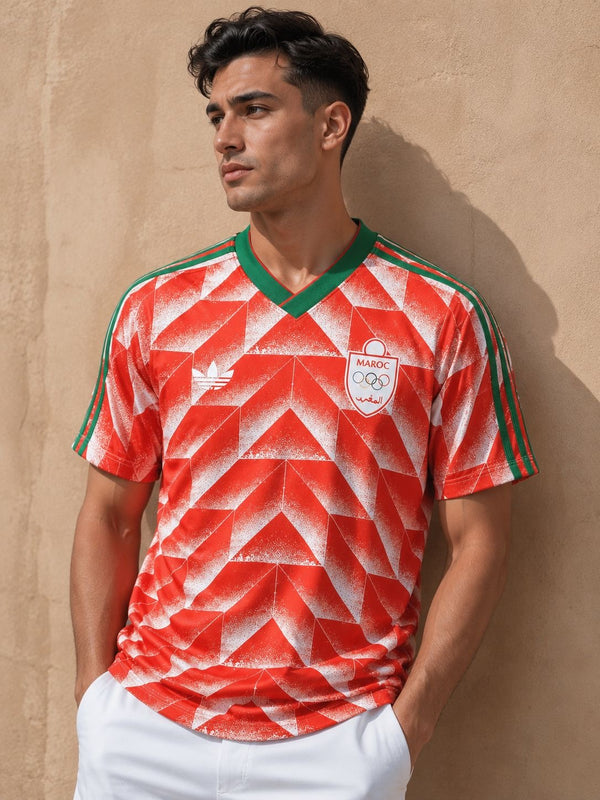 Maroc - Maillot Domicile 1990 Rétro