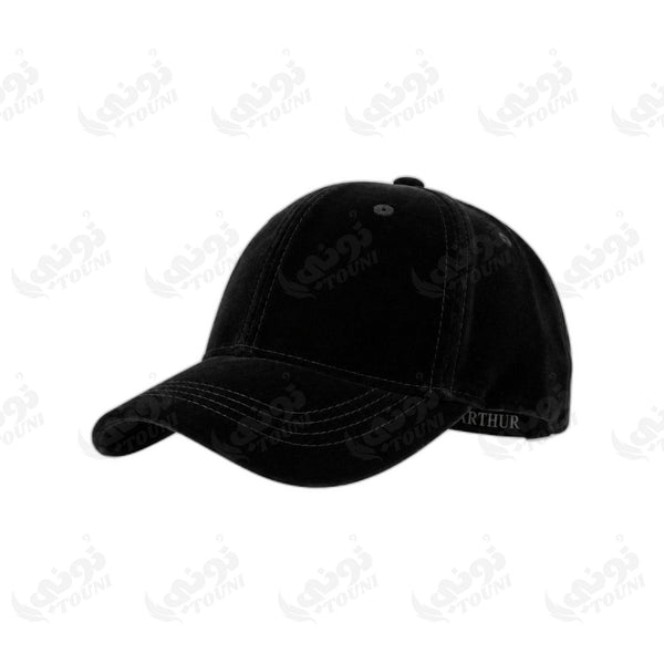 Casquette Velours – Noir