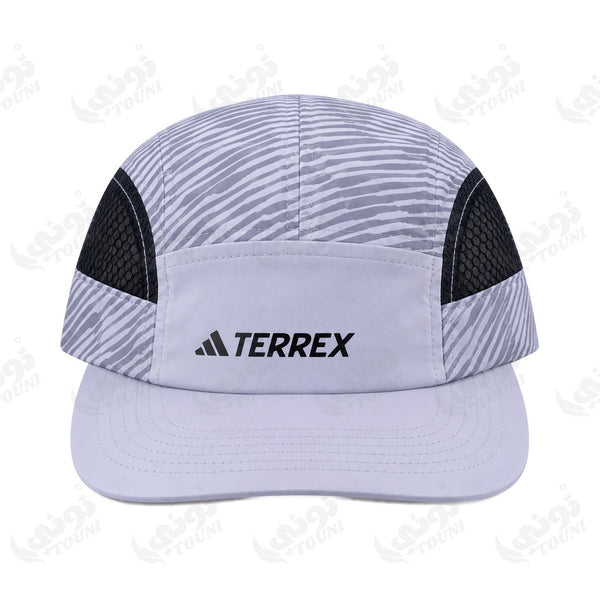 Casquette Trail 5 Panneaux – Gris Lilas