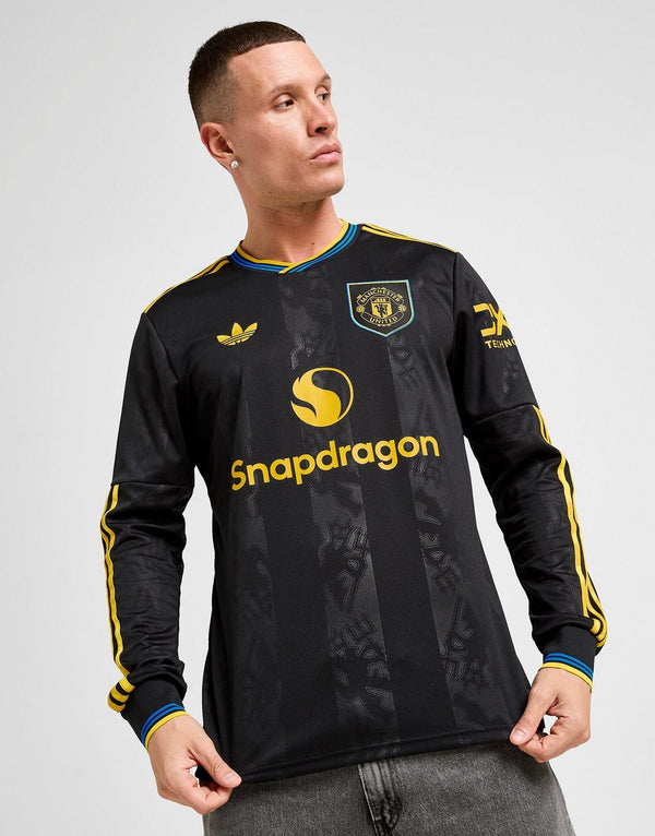 Manchester United Third Maillot Manches Longues 2025/26 Noir