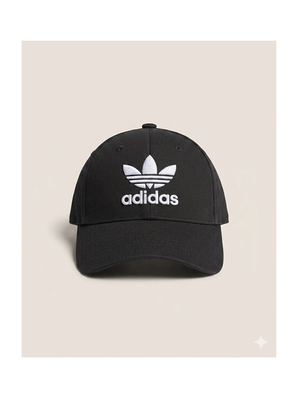 Casquette Black Trefoil – White Edition