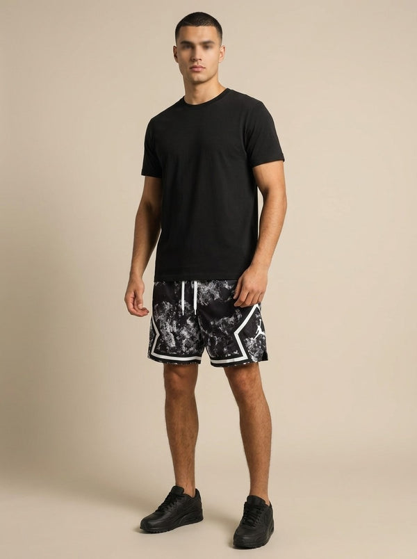 Short Jordan Diamond Marbre Noir