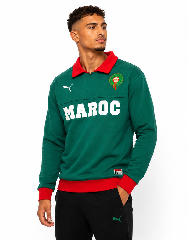 Maroc - Polo Manches Longues Vert