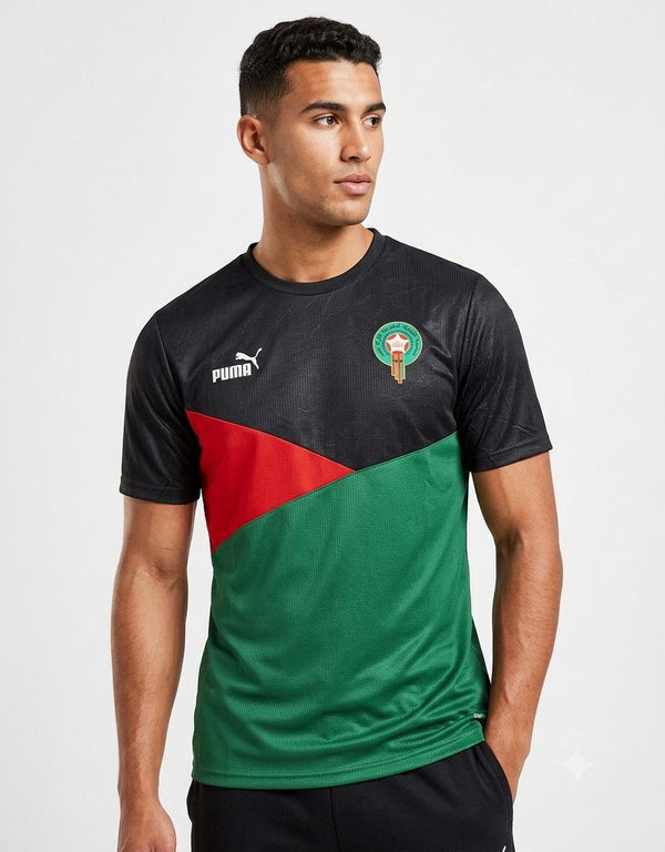 Maroc - Maillot Pré-Match Noir 2024/25
