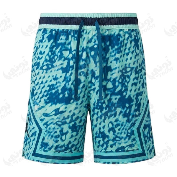 Short Jordan Diamond Léopard Turquoise