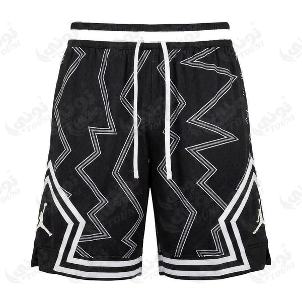 Short Jordan Diamond Éclairs Noir & Blanc