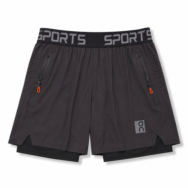 Short On Running 2-en-1 – Anthracite