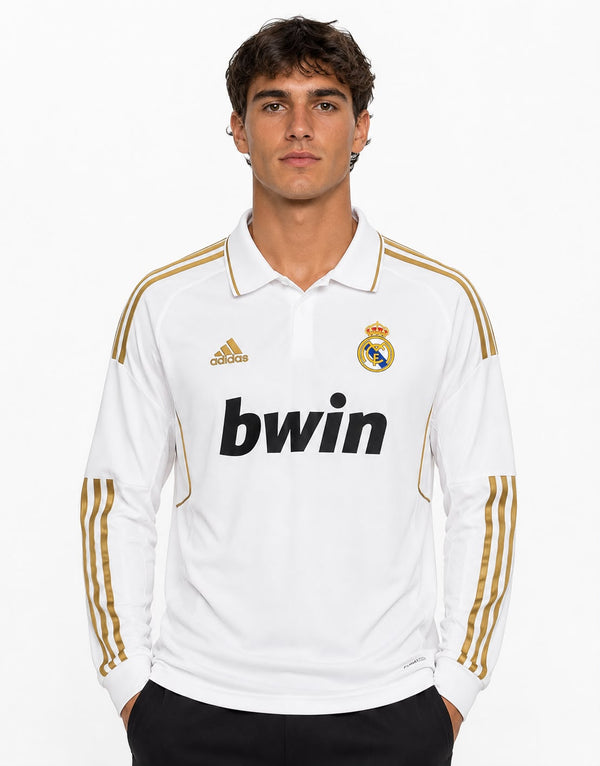 Real Madrid - Maillot Rétro Domicile 2011/2012 Manches Longues