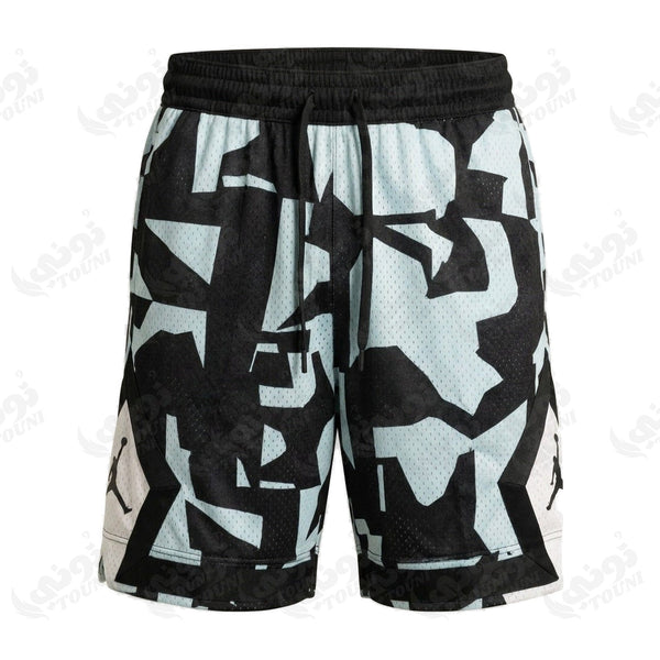 Short Jordan Diamond Camo Éclats Cyan & Noir