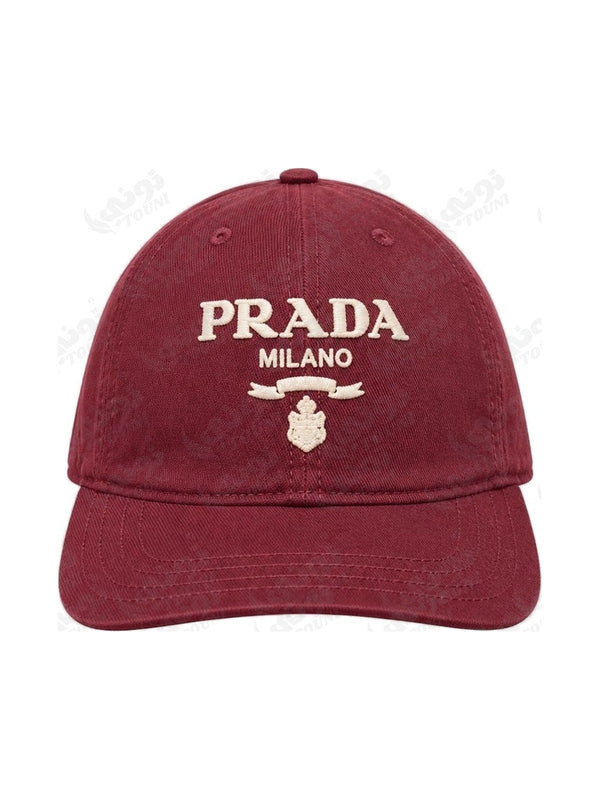 Casquette Prada Milano – Bordeaux Crest Editio